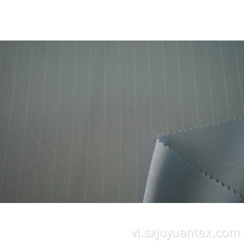 100% Polyester Warp Way sọc Dobby Twill Vải